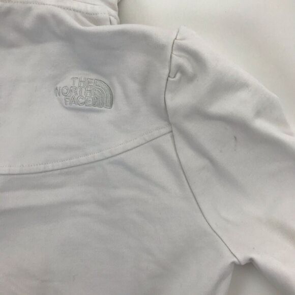 NORTH FACE Jacket Casual White Full Button Closure Hooded Outdoor Women's XS - Picture 7 of 7